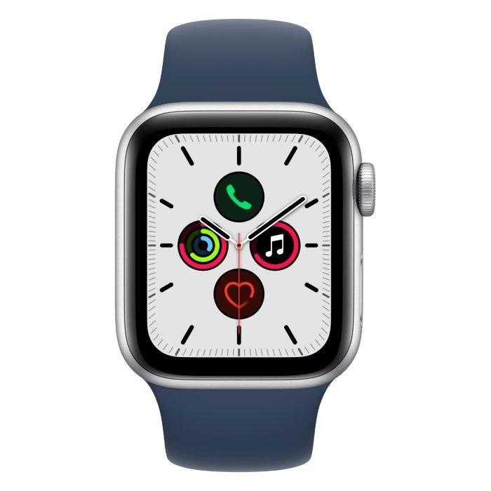 Apple Watch SE GPS 40mm Silver / Abyss Blue Price in KSA Xcite