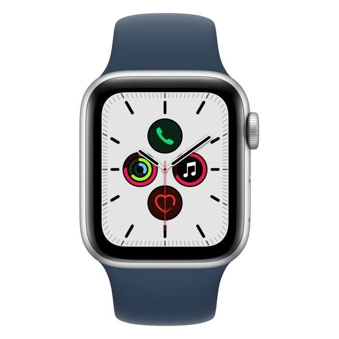 Apple Watch SE GPS 44mm - Silver / Abyss Blue