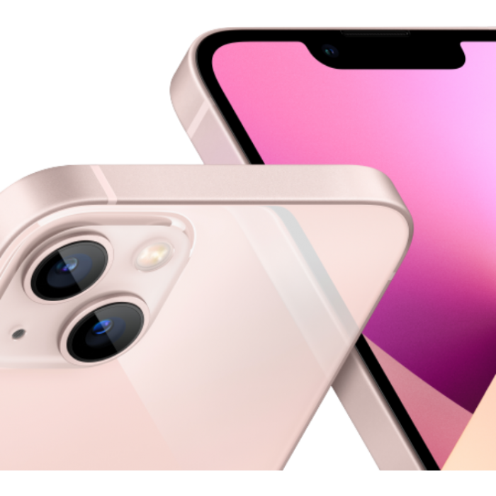 هاتف أبل أيفون 13 ، مقاس 6.1 بوصة ، 128 جيجابايت، 4 جيجابايت رام - وردي