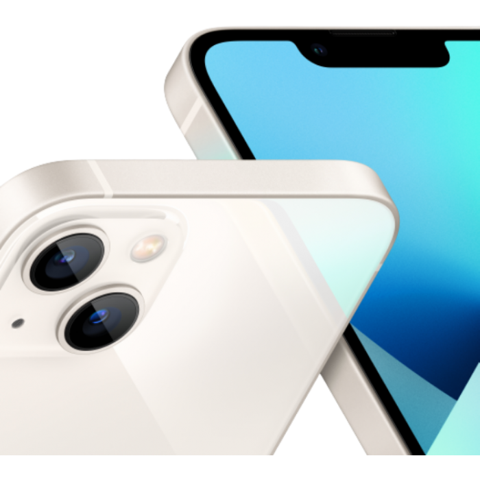 ابل ايفون 13 بسعة 128 جيجابايت - ابيض