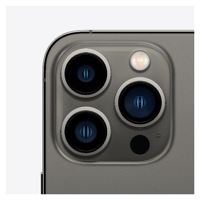 ابل ايفون 13 برو ماكس  بسعة 256 جيجابايت - رمادي