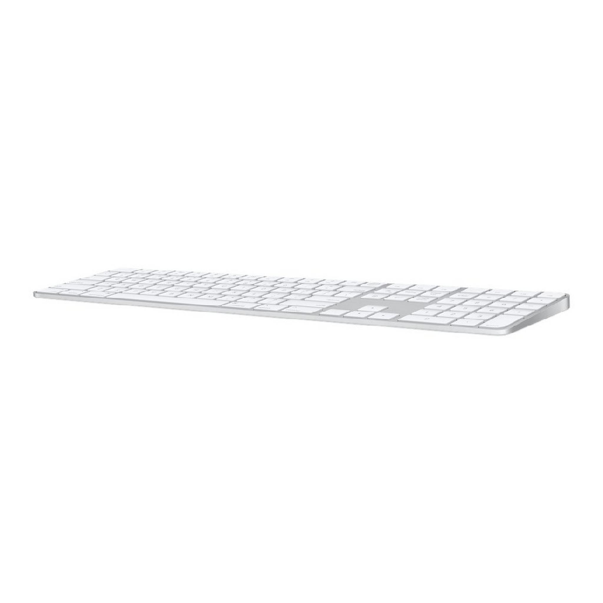 Apple Magic Keyboard with Touch ID and Numeric Keypad EN/AR - Silver