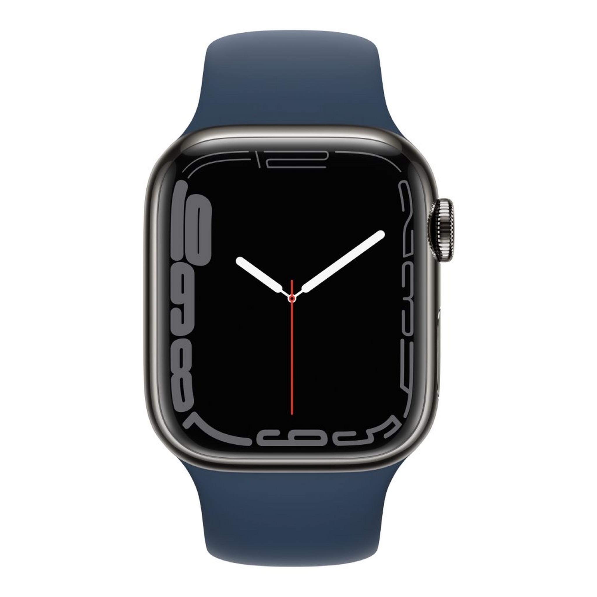 Apple Watch Series 7 Cellular 41mm  - Graphite / Blue