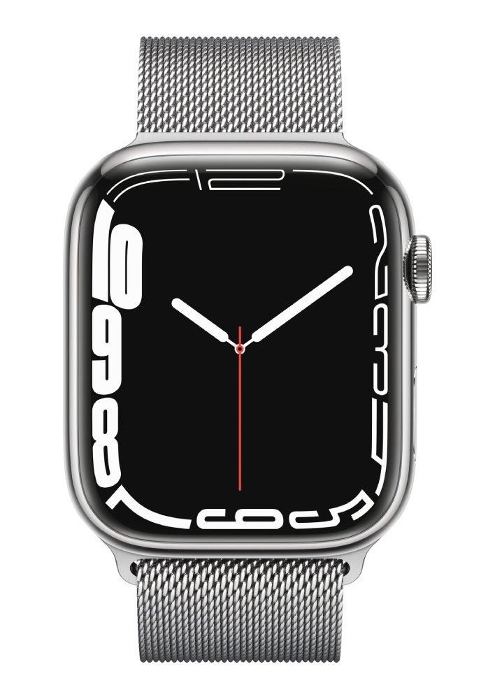 Apple Watch Series 7 Cellular 41mm Stainless Steel - Silver