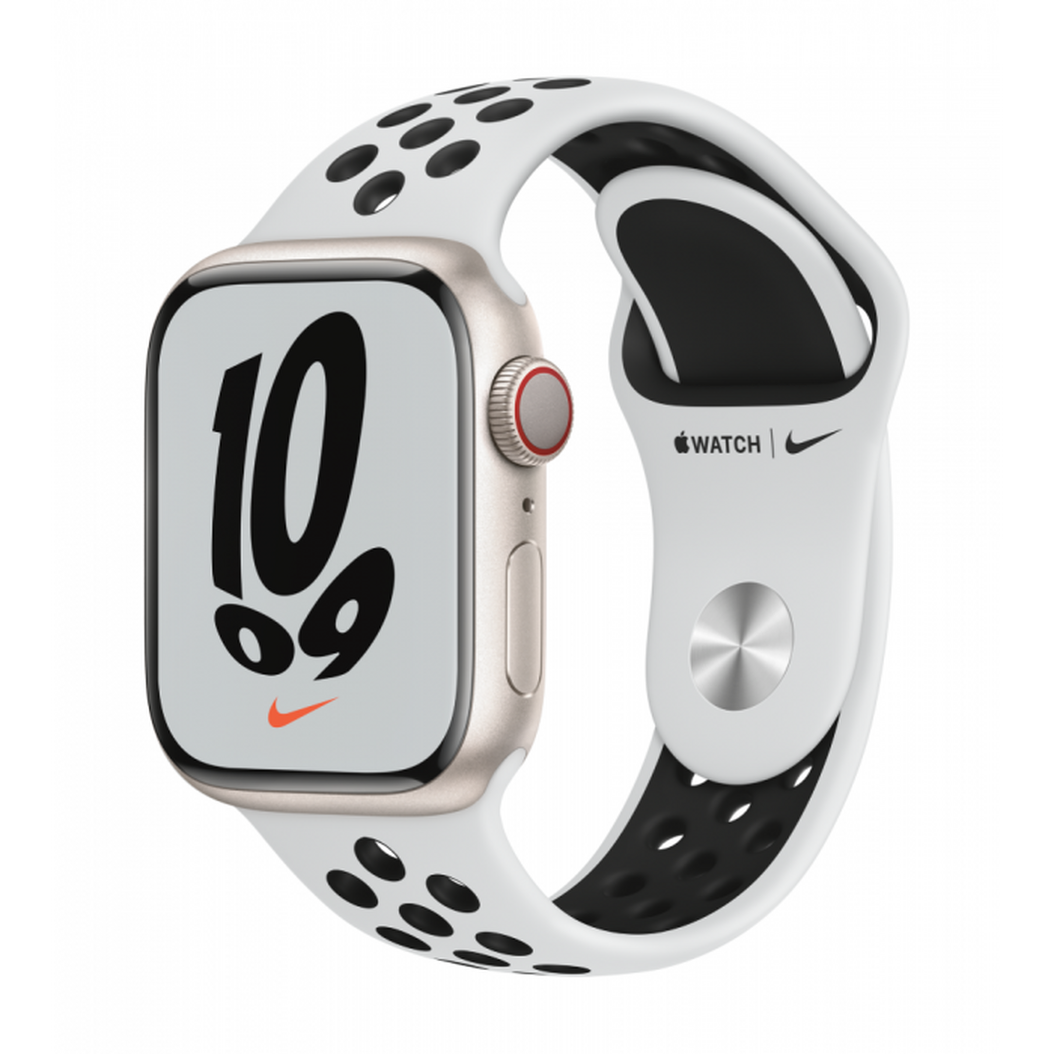 Apple Watch Nike Series 7 Cellular 45mm - Starlight / Black