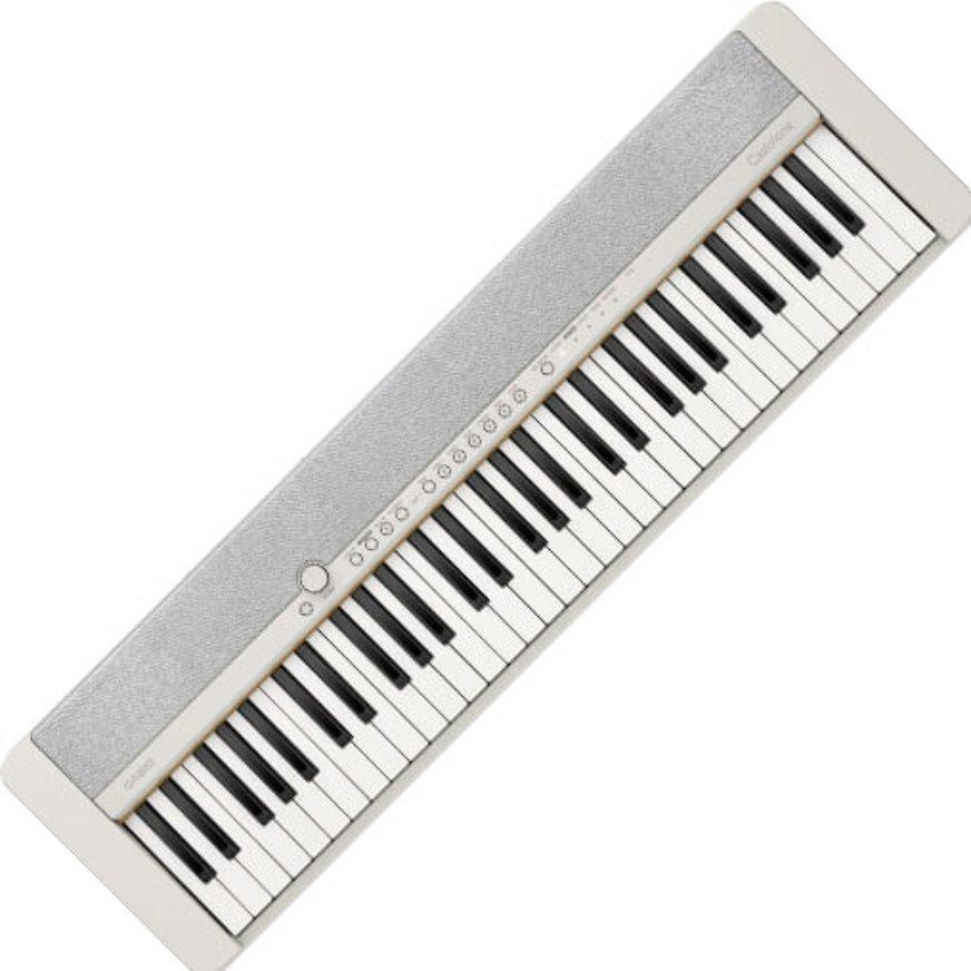Casio Portable Musical Keyboard (CT-S1WEC2) - White