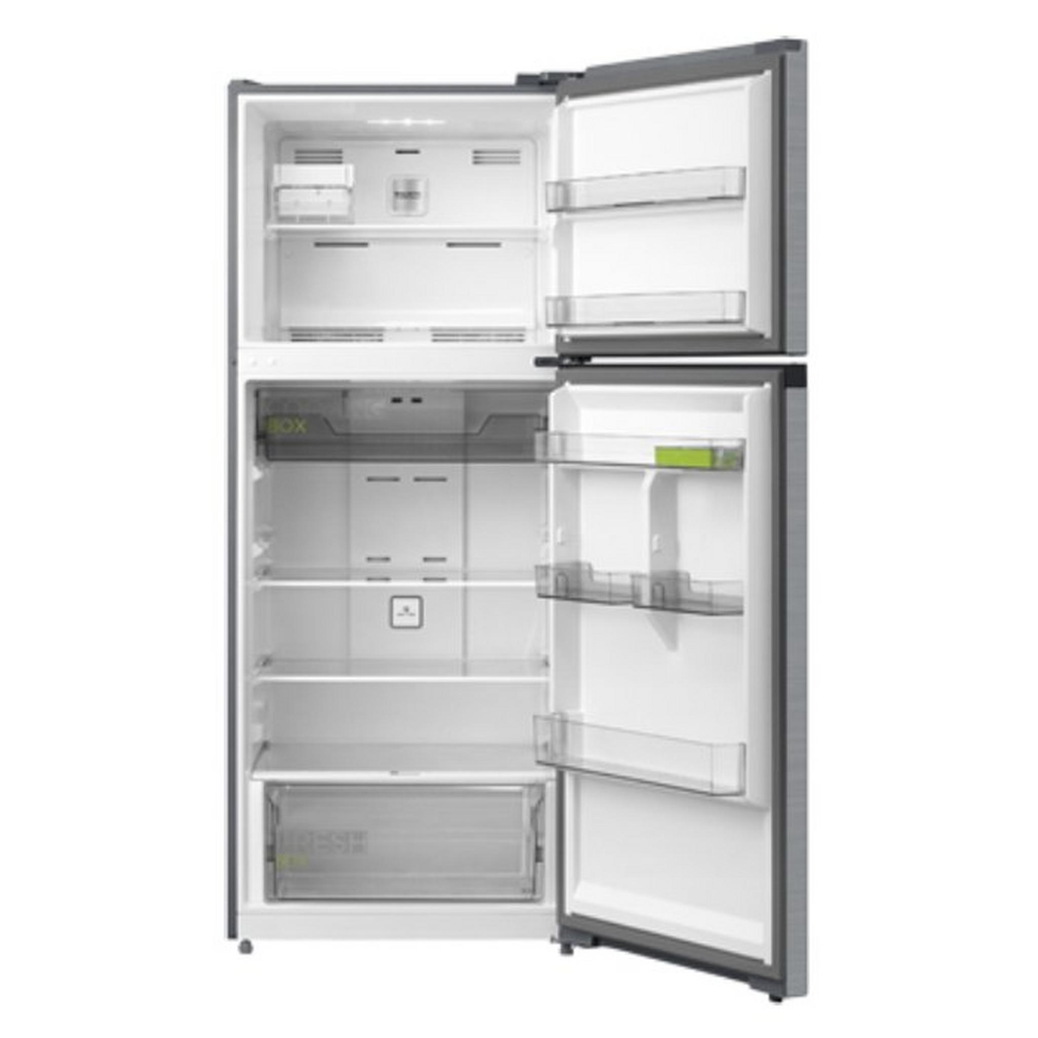 Midea 14.6 Cft. Top Mount Refrigerator (HD559FWEN) - Silver