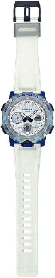 Casio G-Shock Analog / Digital 51mm Gents Resin Sport Watch (GA-2000HC-7ADR)