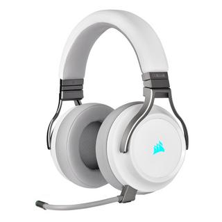 Buy Corsair virtuoso rgb wireless high-fidelity gaming headset - white in Saudi Arabia