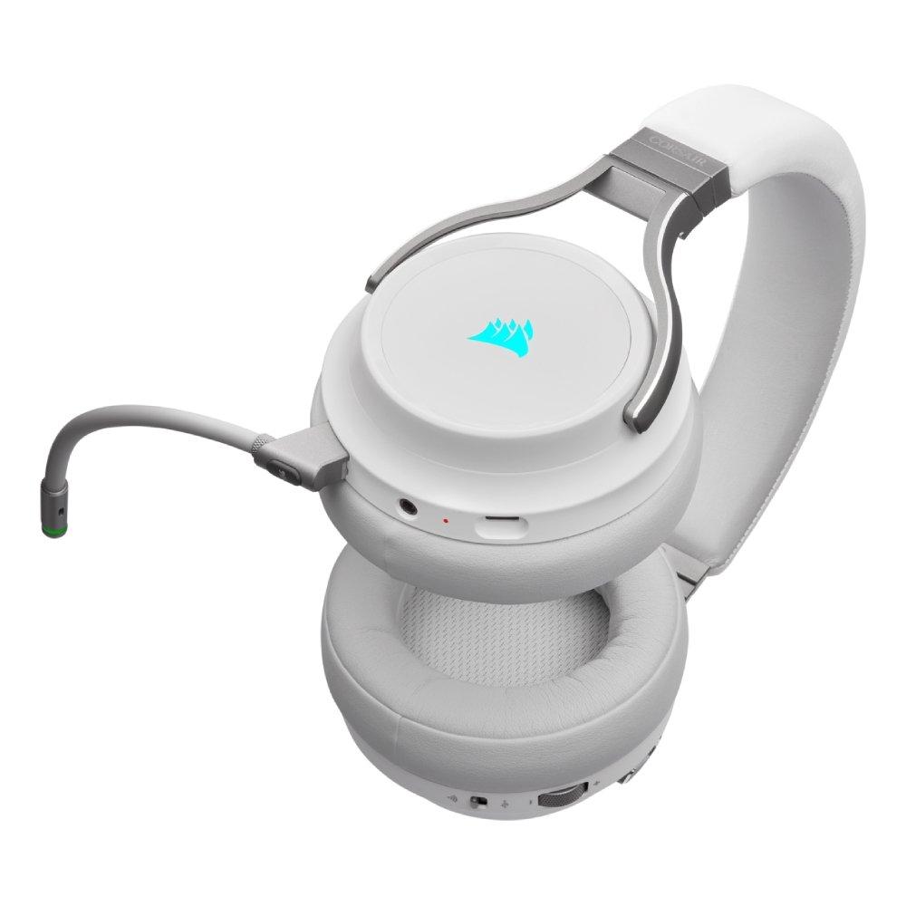 Corsair Virtuoso RGB Wireless High-Fidelity Gaming Headset - White