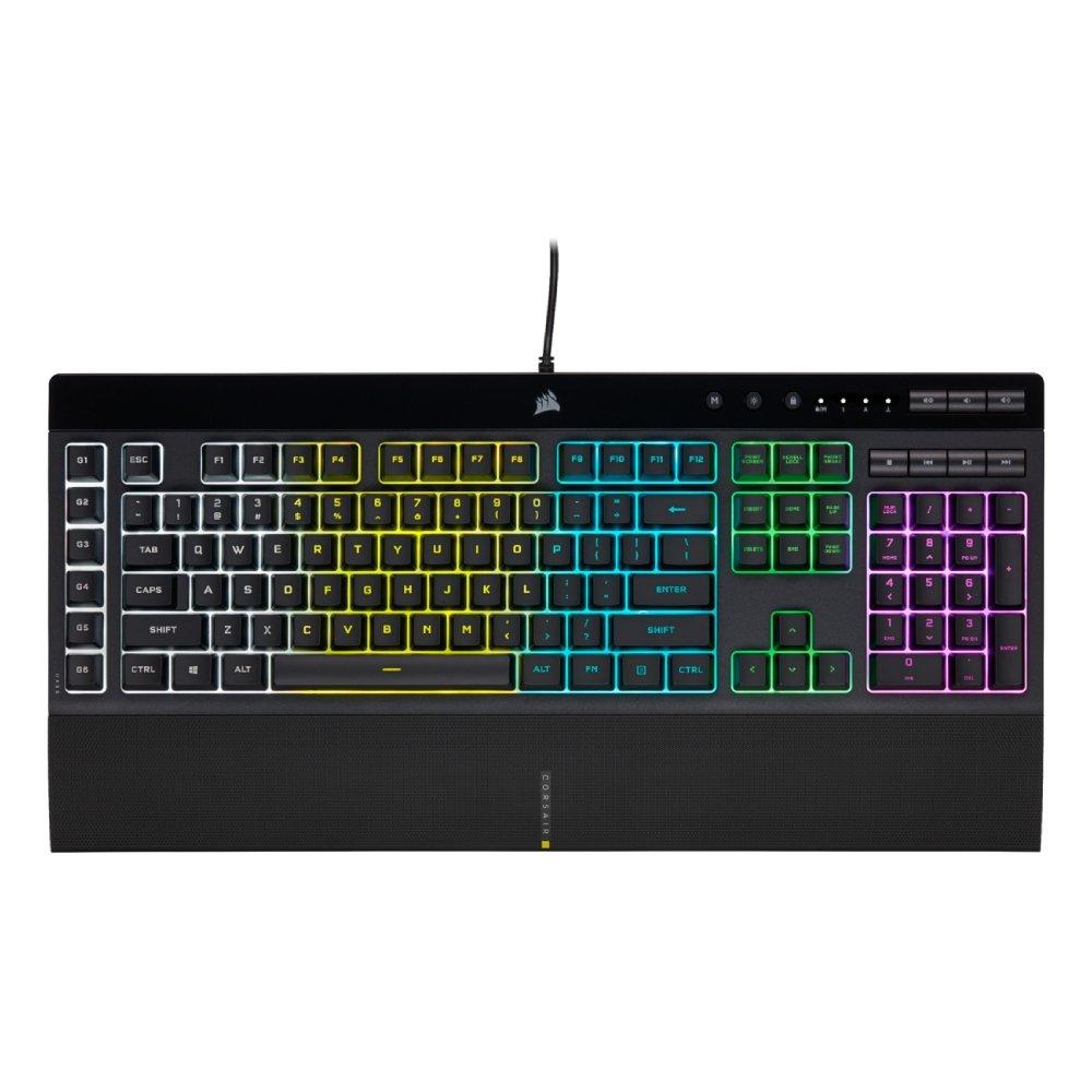 اشتري لوحة مفاتيح الالعاب k55 rgb برو من كورسير - ch-9226765-na في السعودية