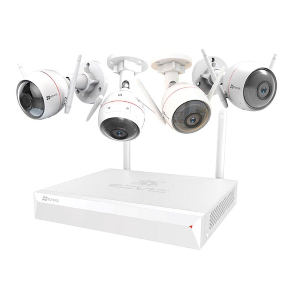 مجموعة المراقبة اللاسلكية كاميرات الواي-فاي و مسجل شبكي من ايزفز