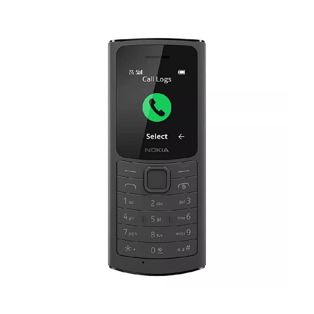 NOKIA 110 4G 1.8-inch Phone, 128MB/48MB - Black