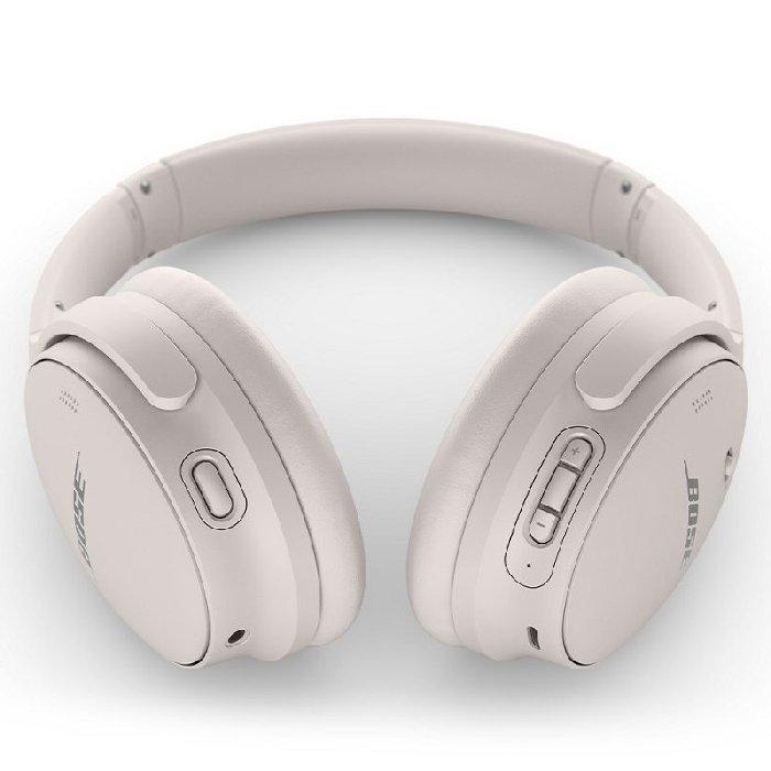 Bose QuietComfort 45 Bluetooth Wireless Noise Cancelling Headphones - Smoke White