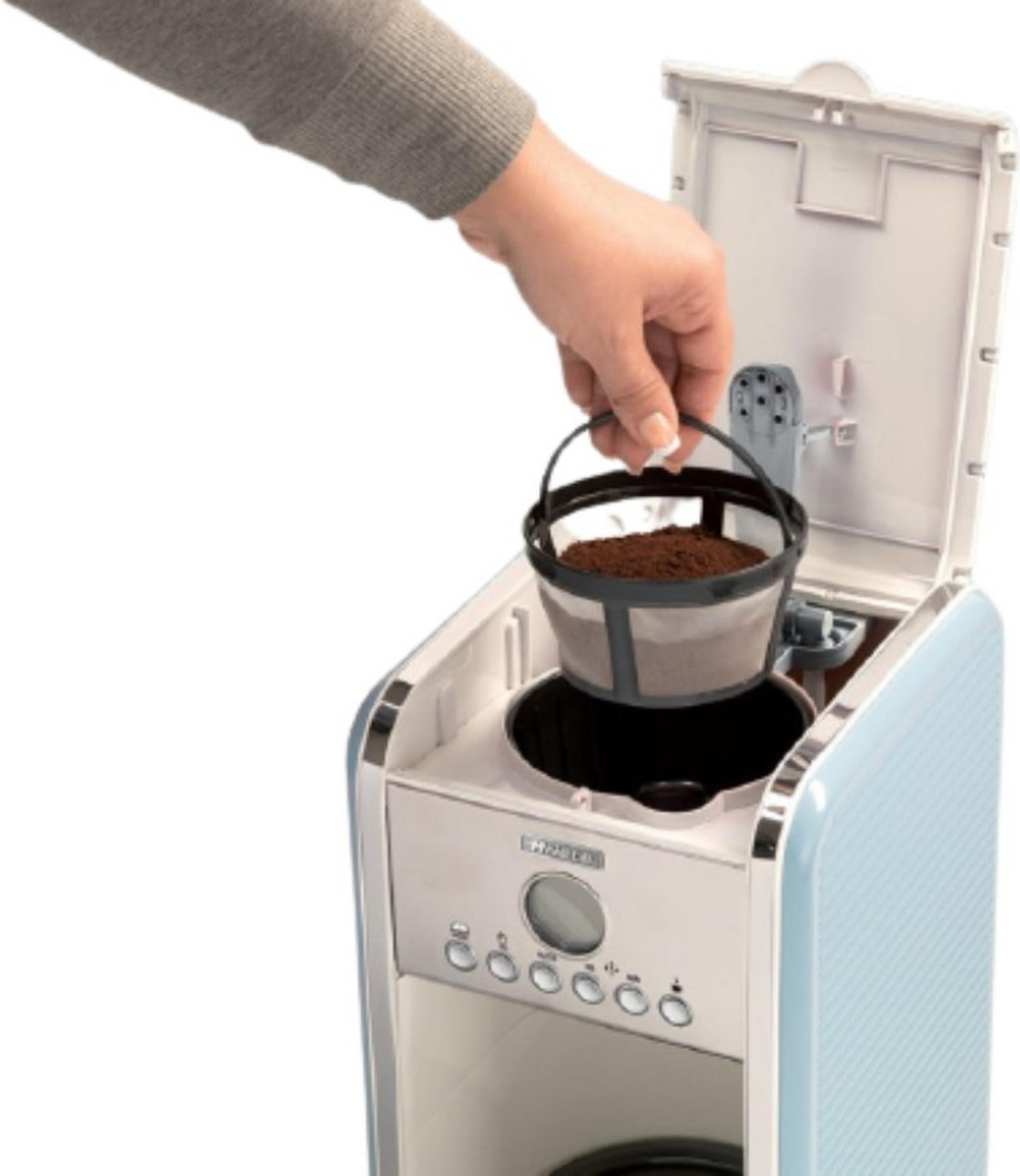 Ariete Vintage Filter Coffee Machine (ART1342-V-BL) - Blue