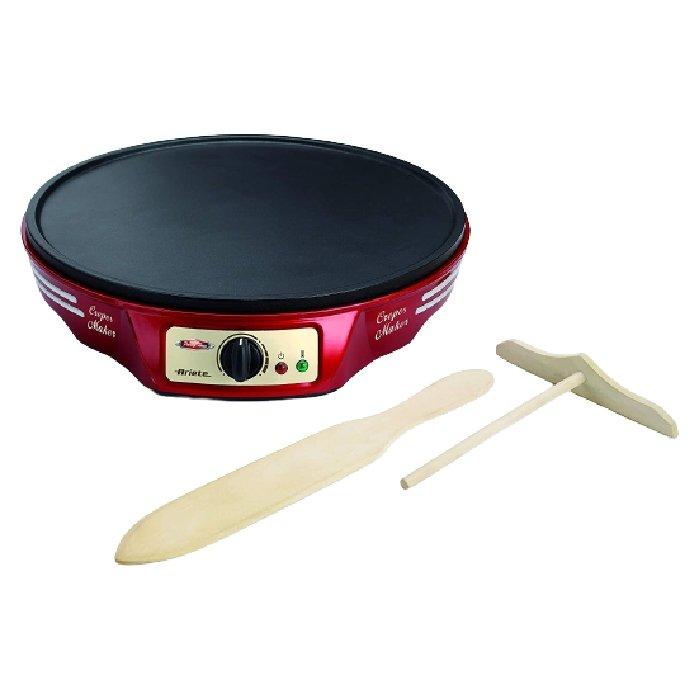 ماكينة صنع الكريب بارتي تايم بقوة 1000 واط من اريتي - احمر (ART183)