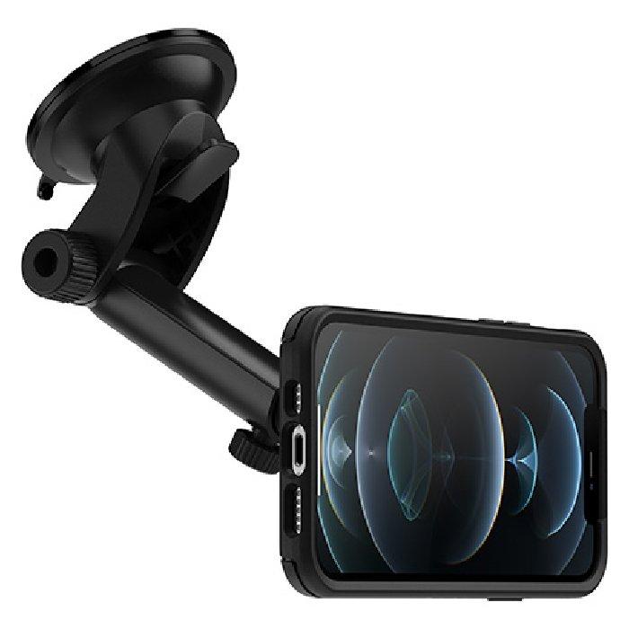 حامل مغناطيسي للزجاج الأمامي للسيارة من اوتر بوكس - اسود