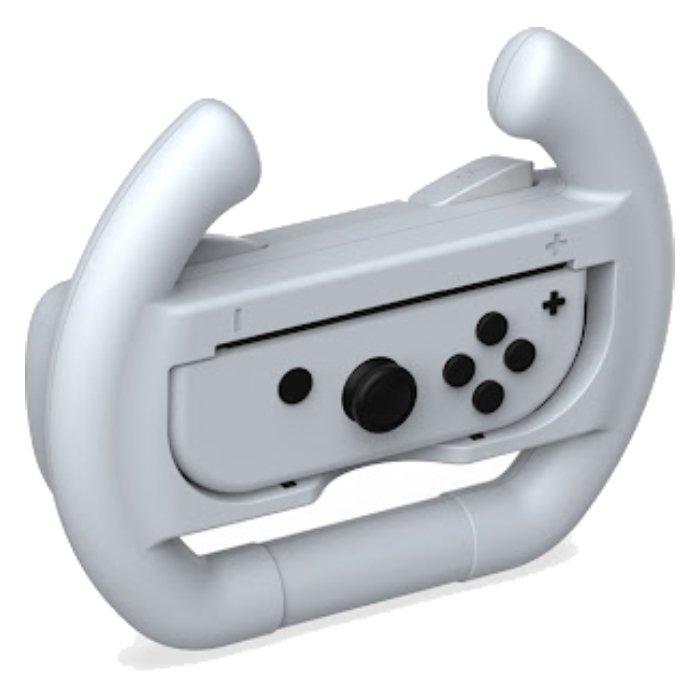 Debo Nintendo Switch OLED Handle Steering Wheel (TNS-852B) - 2 Pieces