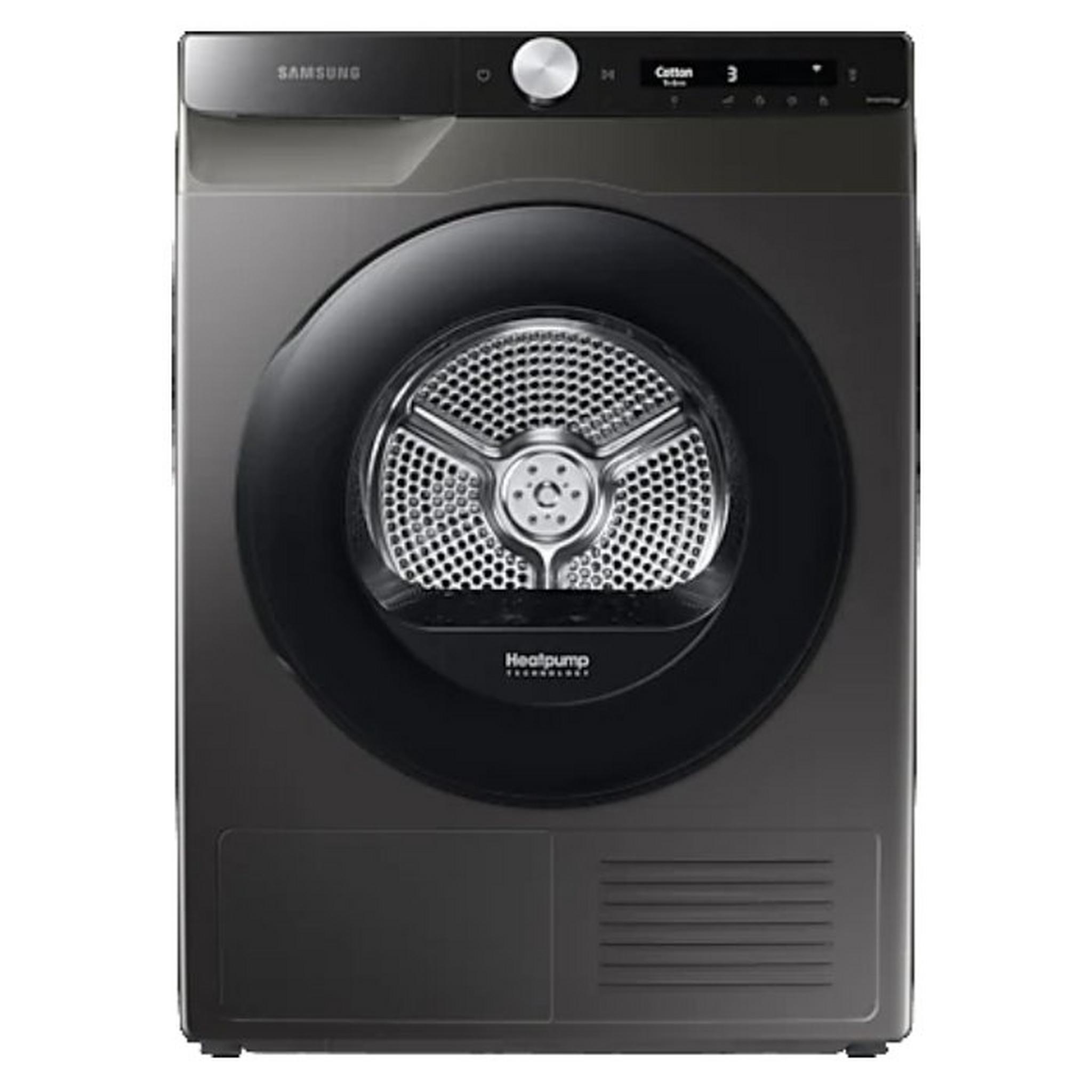Samsung Condenser Dryer with Heat Pump, 8kg, DV80T5220AX - Silver