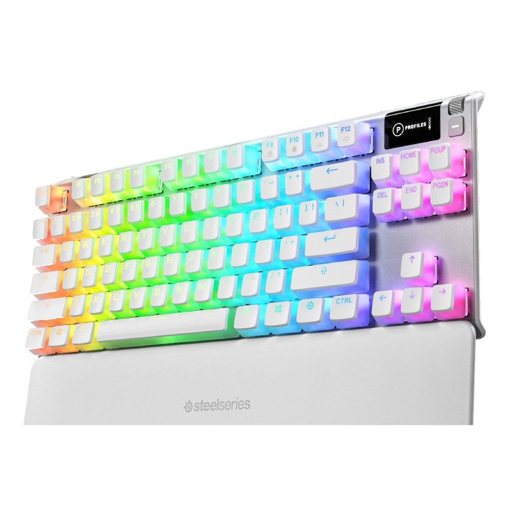SteelSeries Apex 7 Tenkeyless Keyboard - Ghost Edition