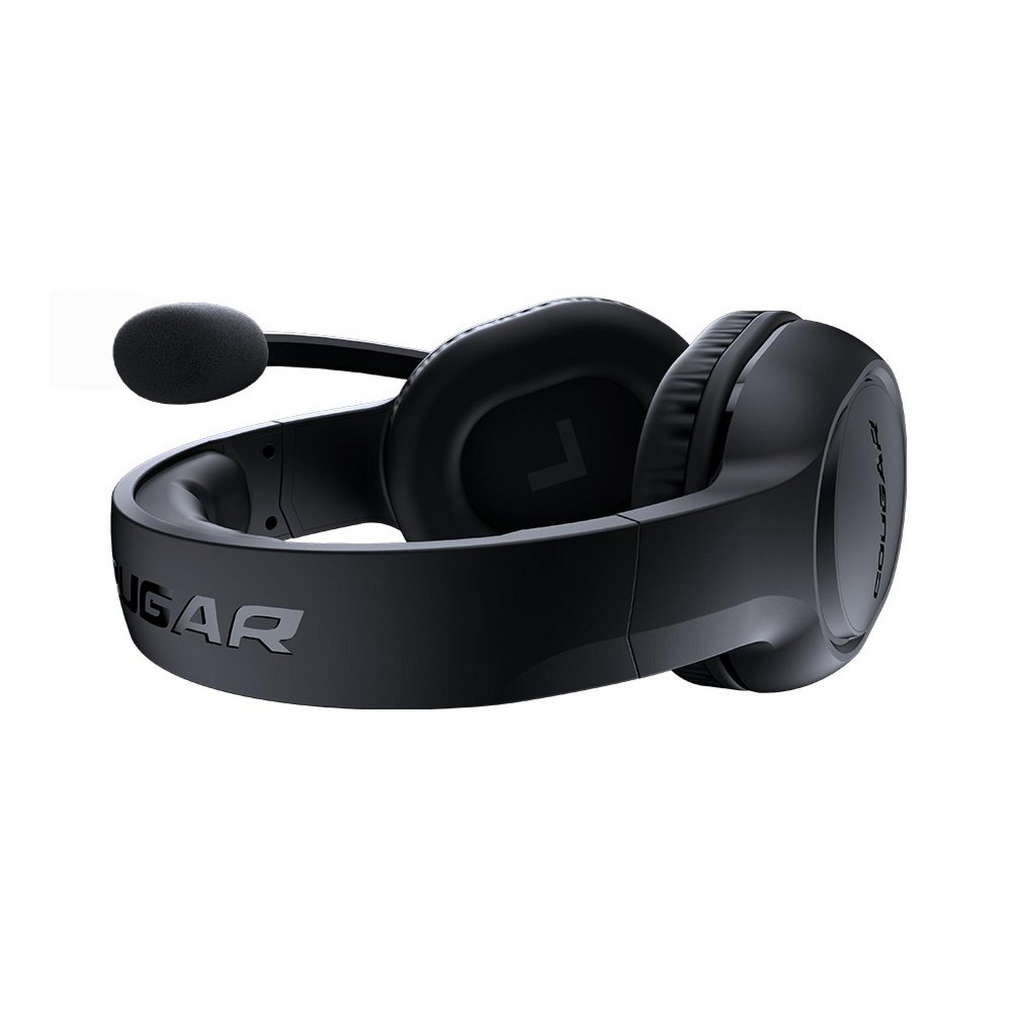 COUGAR HX330 Wired Gaming Headset, 3H250P50B.0001– Black