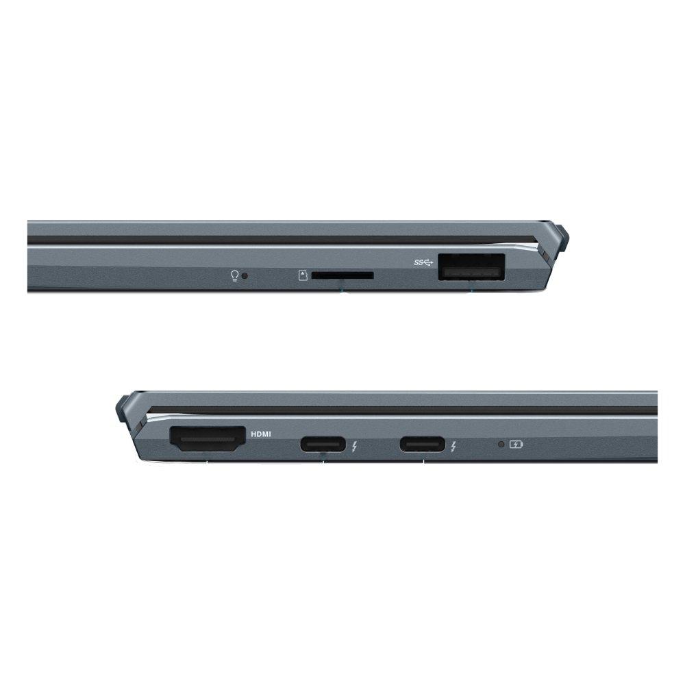 لابتوب زين بوك 13 او ال اي دي، انتل كور اي7 الجيل 11، رام 16 جيجابايت، 1 تيرابايت اس اس دي، 13.3 بوصة كاملة الوضوح من اسوس - رمادي