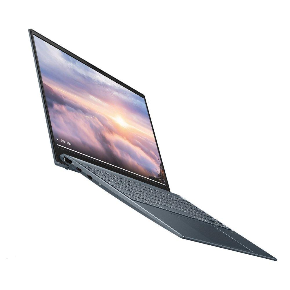 لابتوب زين بوك 13 او ال اي دي، انتل كور اي7 الجيل 11، رام 16 جيجابايت، 1 تيرابايت اس اس دي، 13.3 بوصة كاملة الوضوح من اسوس - رمادي