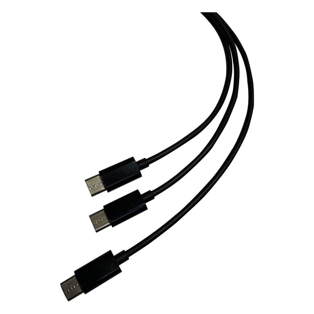 Steelplay Dual Play & Charge 3m Cable for PS5 - Black
