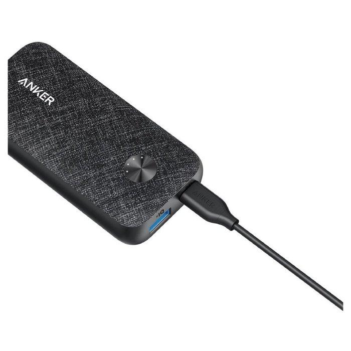 بطارية الشحن الخارجية باور كور ميترو بقوة 25 واط من انكر - اسود