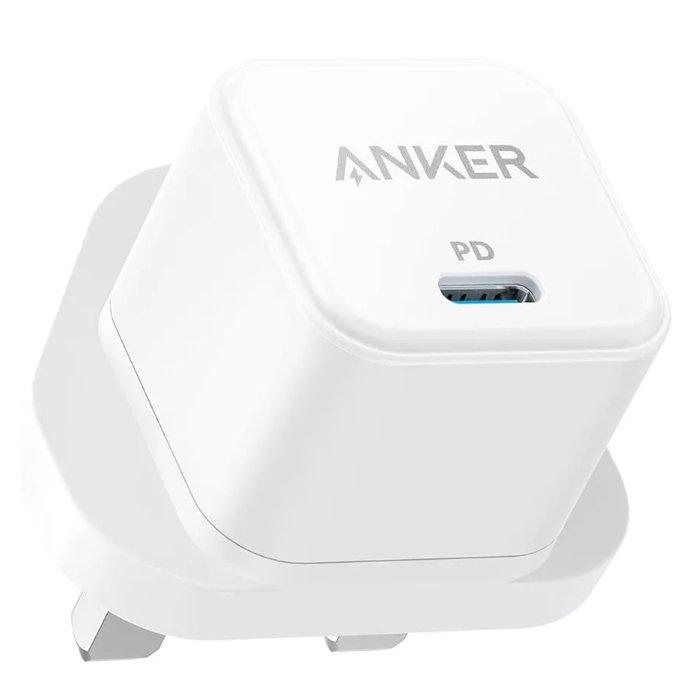 Buy Anker powerport iii wall charger 20w - white in Kuwait