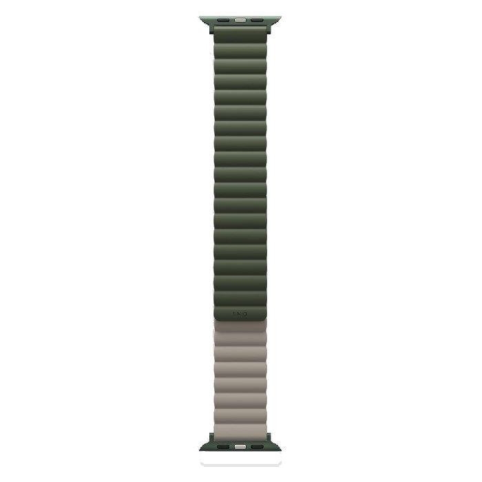 Uniq Revix Magnetic Apple Watch Strap 45 mm - Green Taupe