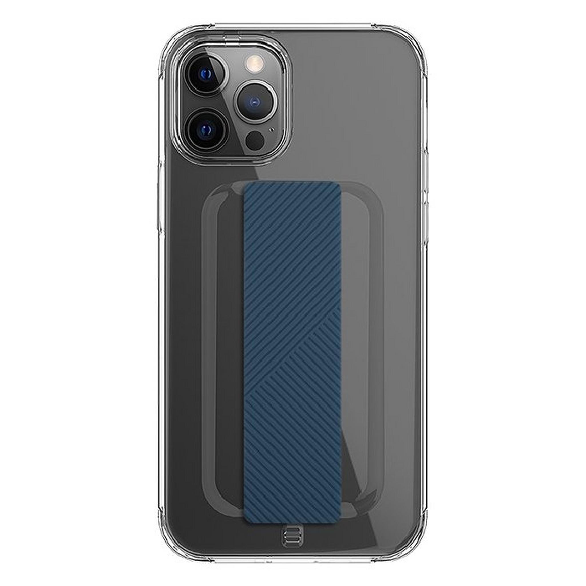Uniq Heldo Grip for iPhone 12/13 Pro Max - Black Blue