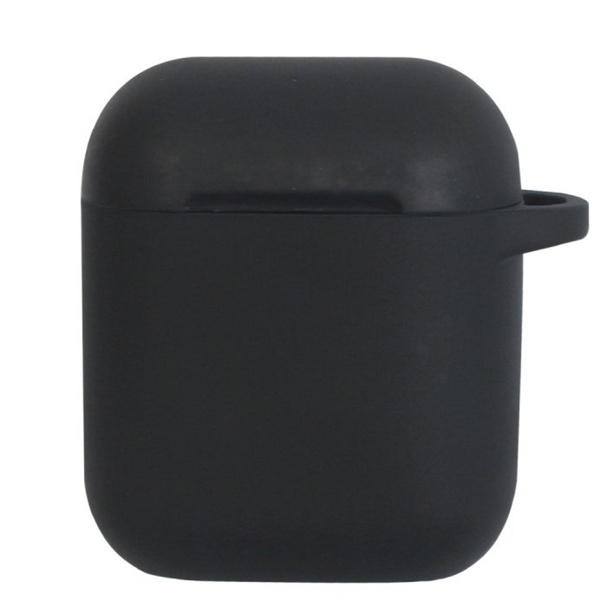 EQ Silicone Apple Airpods 1 and 2 Case - Black