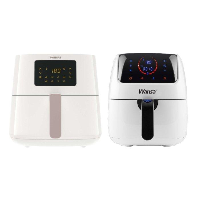 Wansa Airfryer 2.5L White Philips Essential 6.2L Airfryer White Price in KSA Buy Online