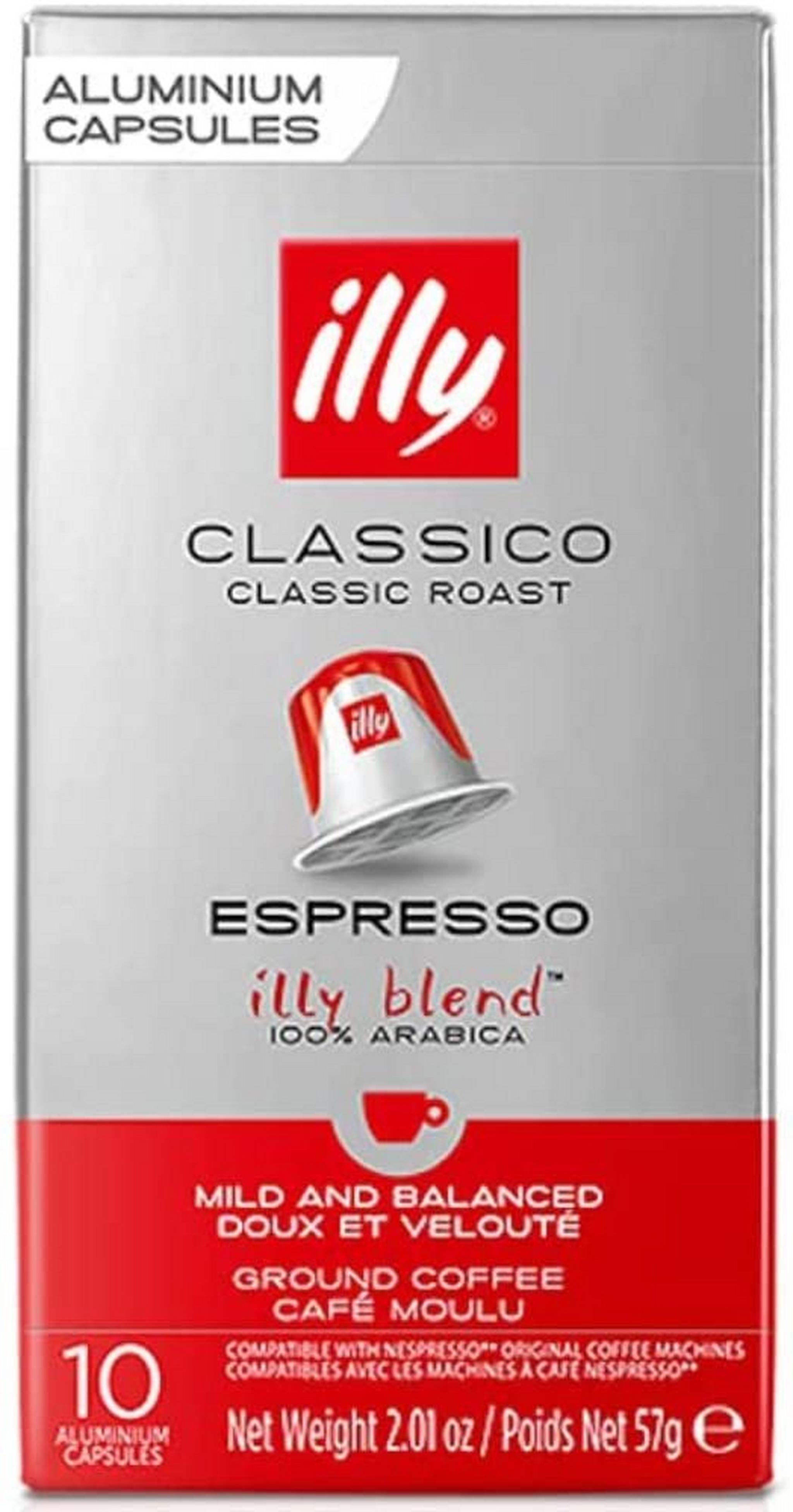 Illy Classico Espresso 10 Capsules 57 Gram