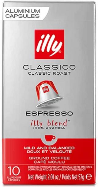 Buy Illy classico espresso 10 capsules 57 gram in Kuwait