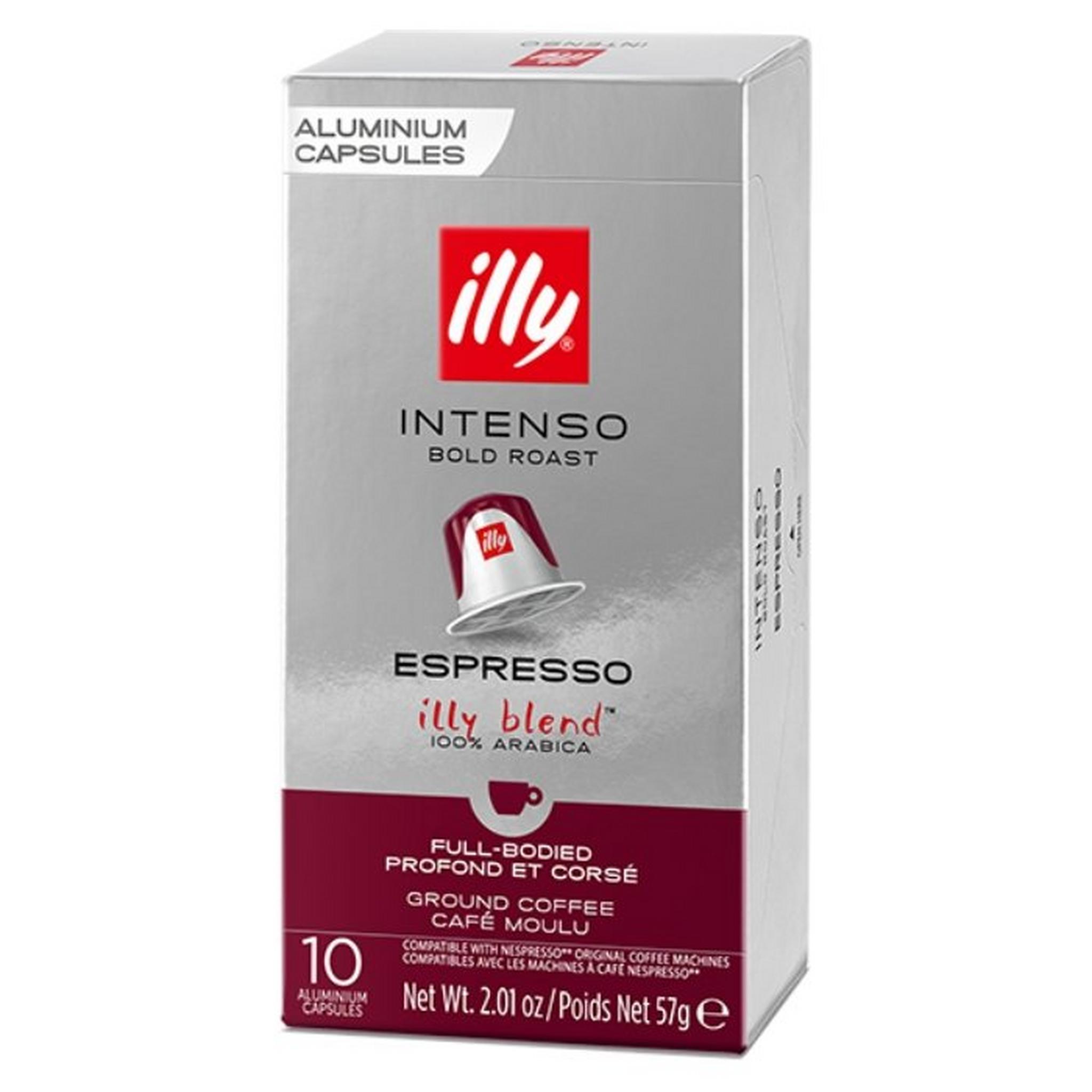 Illy Intenso Espresso 10 Capsules 57 Gram