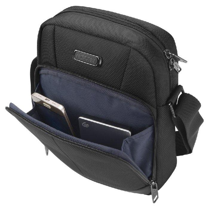 حقيبة كتف امريكان توريستر باس - اسود (TI6X09101)