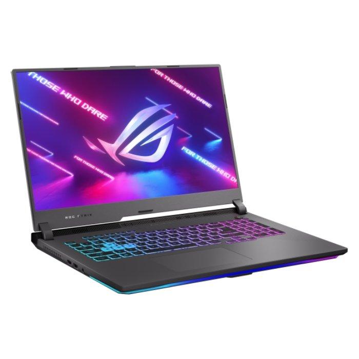 Asus Rog Strix G17, AMD Ryzen 7, Nvidia Geforce RTX 3050 TI 4GB, RAM 16GB, SSD 1TB, 17.3" Gaming Laptop - Grey (G713IE-HX011T)