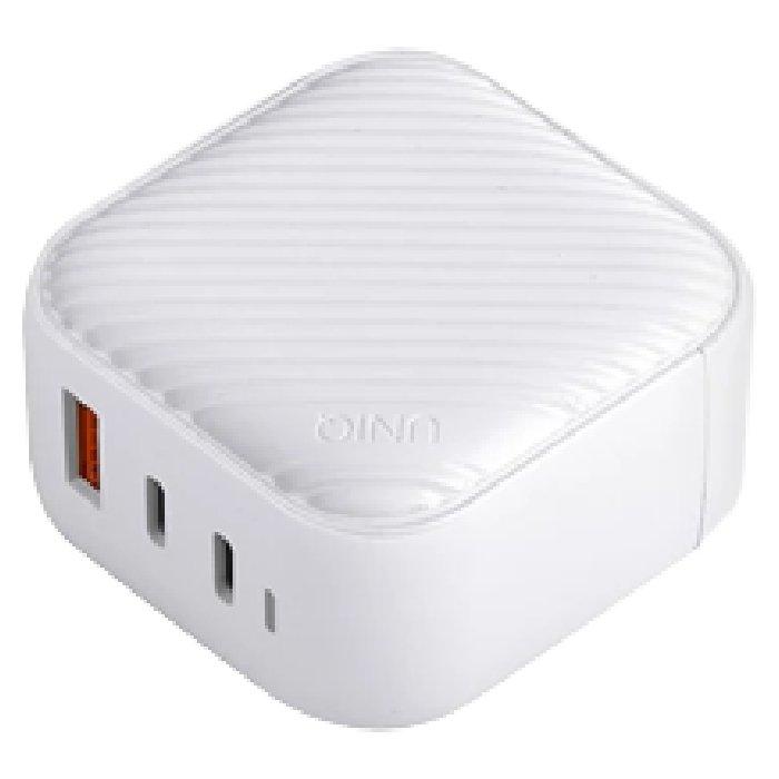 شاحن حائط يو اس بي سي بقوة 66 واط من يونيك - ابيض