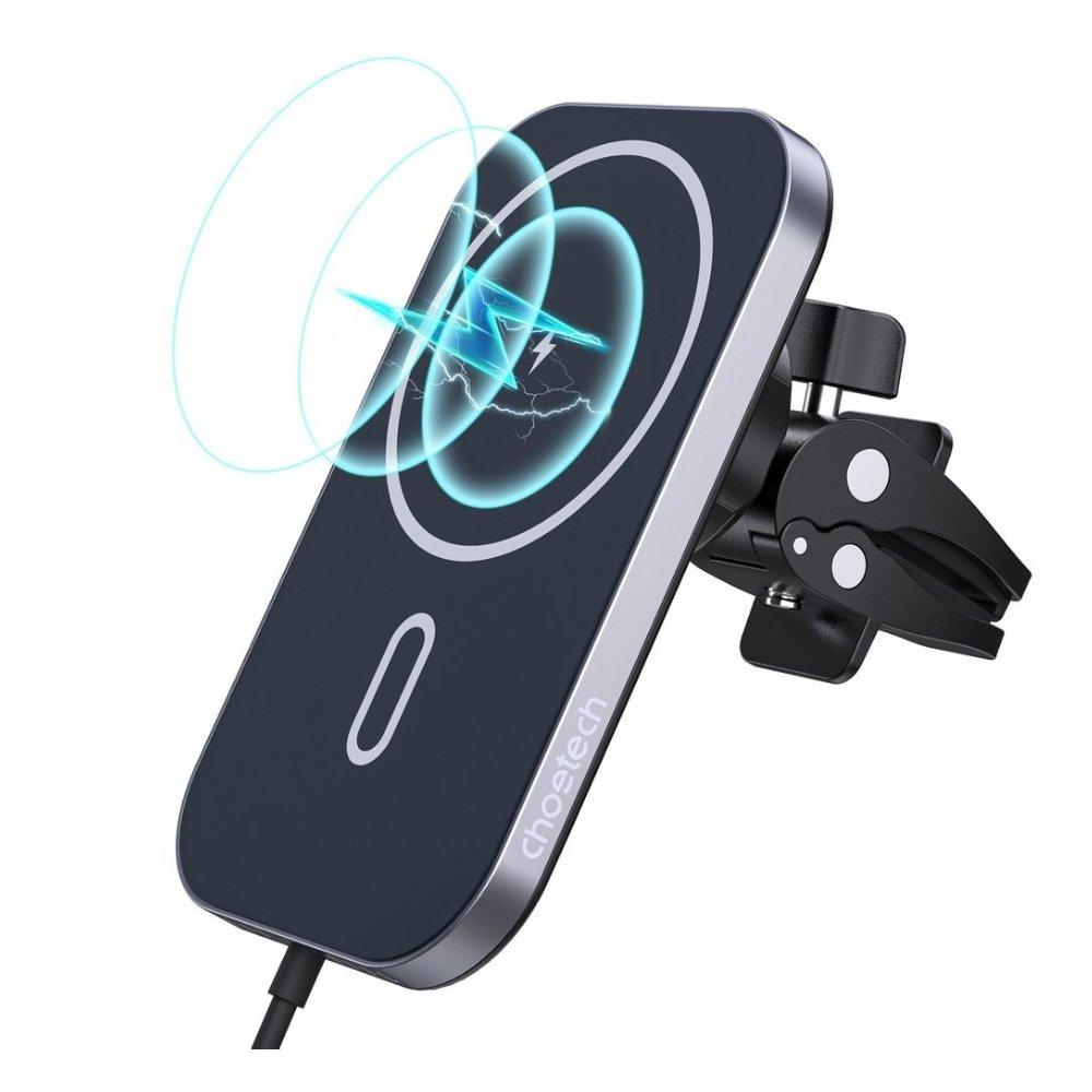 سعر Choetech MagSafe Car Vent 15W Wireless Charger & Phone Holder