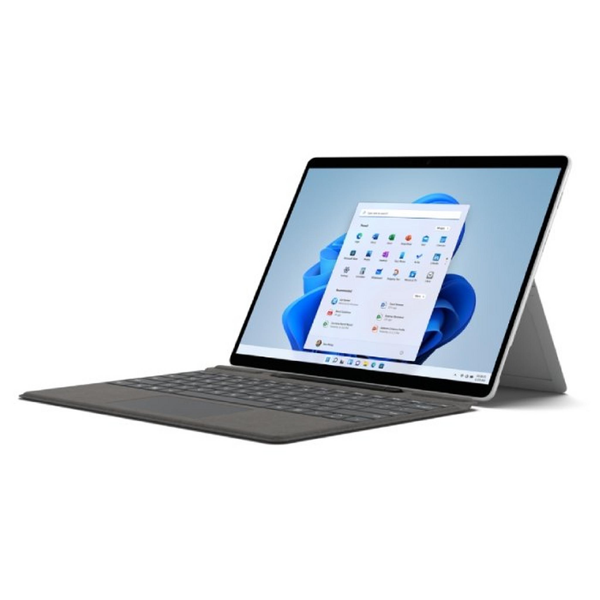 Microsoft Surface Pro X SQ1, 8GB RAM, 128GB SSD, 13-inch Laptop - Platinum