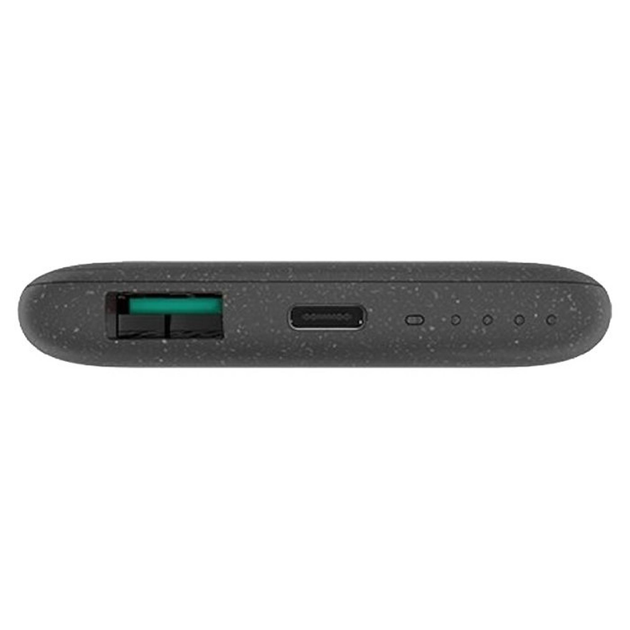 Uniq USB-C PD Wireless Stand & Magnetic Portable Power Bank 10000MAH - Charcoal (Dark Grey)