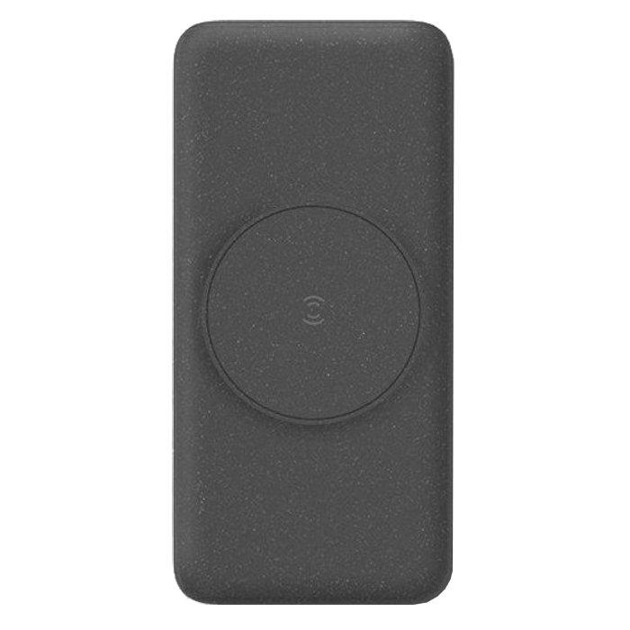 Uniq USB-C PD Wireless Stand & Magnetic Portable Power Bank 10000MAH - Charcoal (Dark Grey)