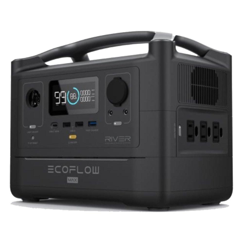 EcoFlow 600W Power Station - Black
