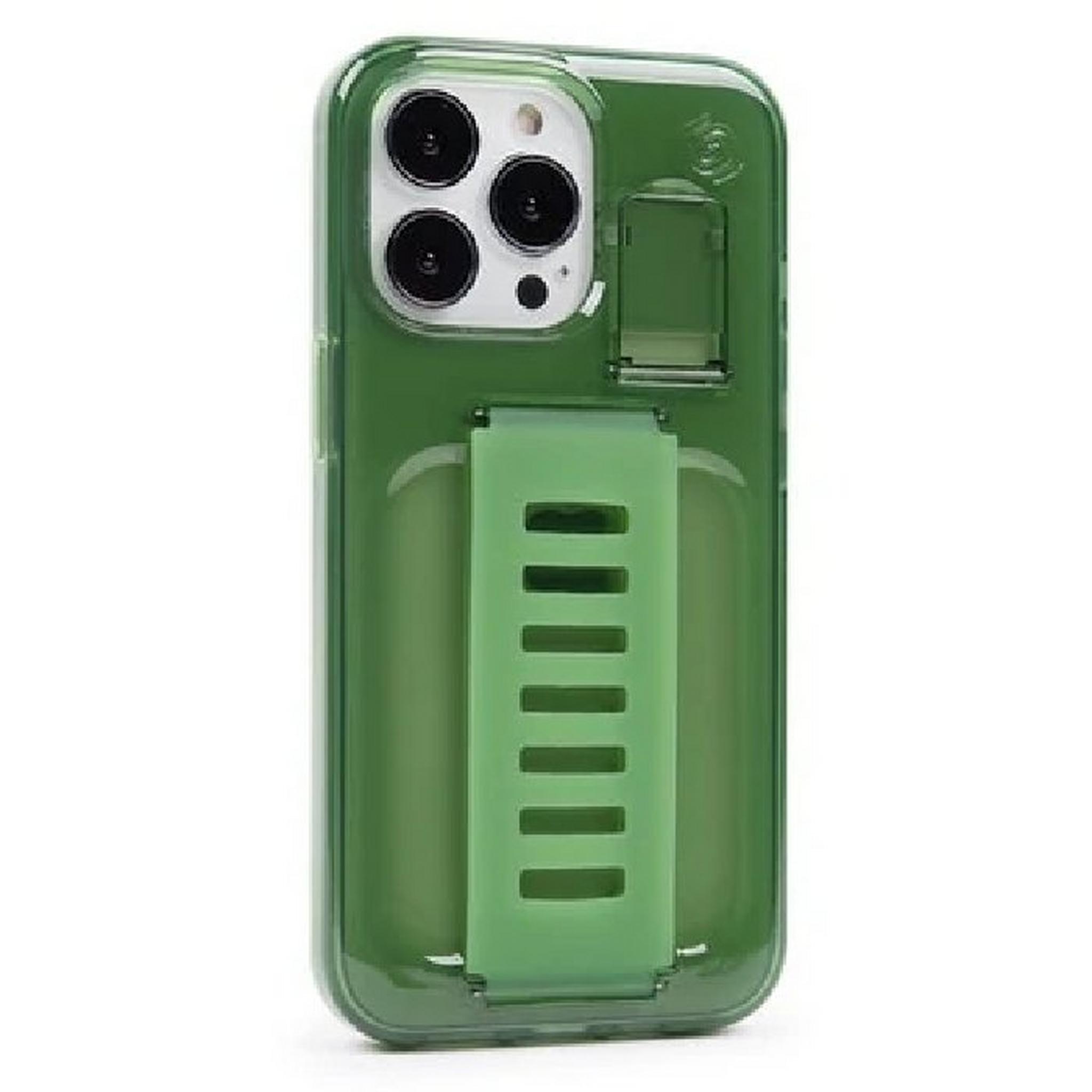 Grip2u Boost Case With Kickstand for iPhone 13 Pro - Olive