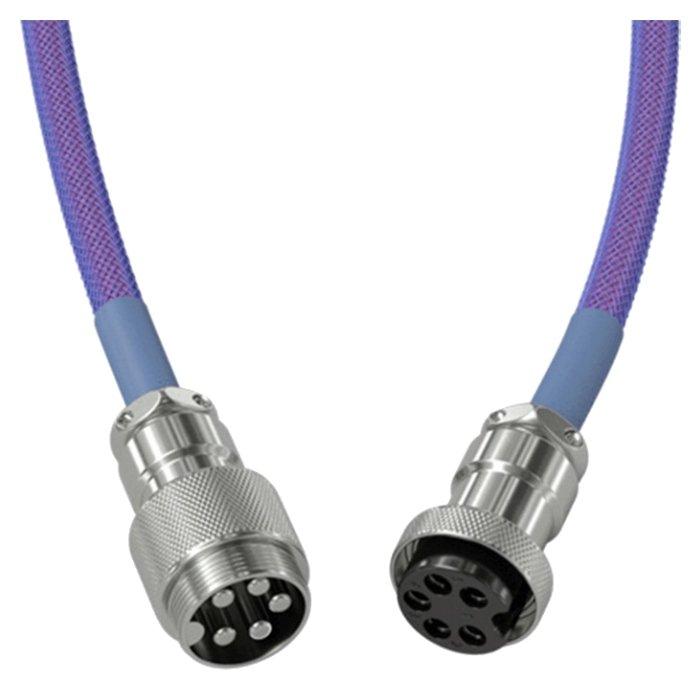 كابل ملفوف بطول 4.5 قدم للوحة المفاتيح من جلوريس - بنفسجي