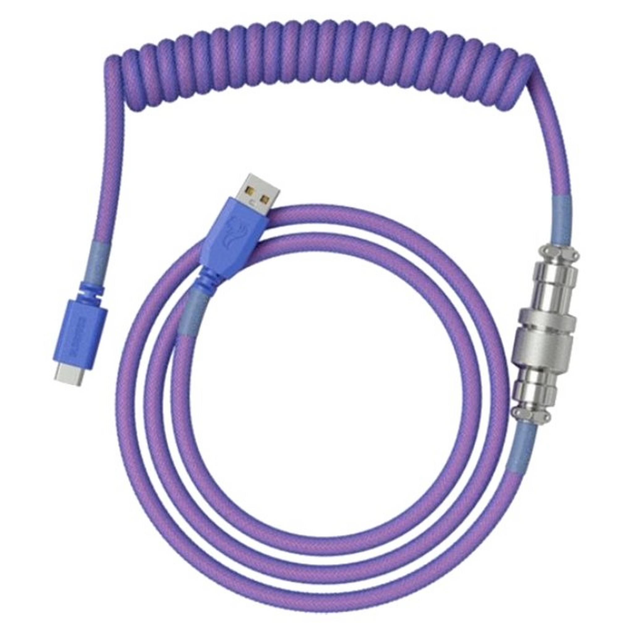 Glorious Coiled 4.5ft Cable for Keyboard - Nebula