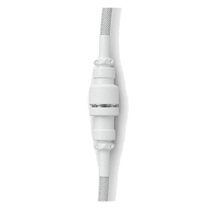 كابل ملفوف بطول 4.5 قدم للوحة المفاتيح من جلوريس - أبيض