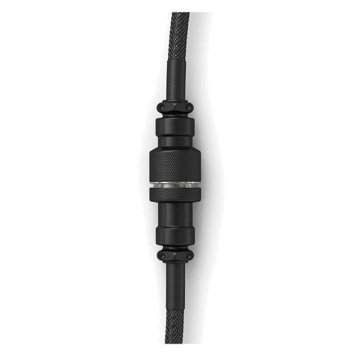 Glorious Coiled 4.5ft Cable for Keyboard - Phantom Black